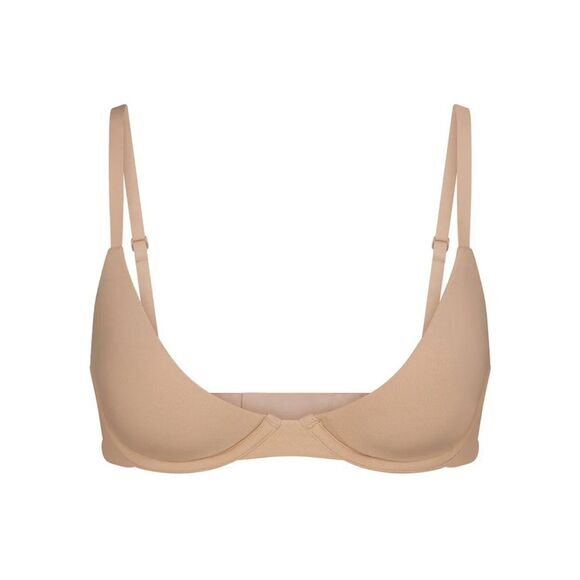 Skims Fits Everybody Plunge Bra Clay Size 30D - Picture 1 of 8